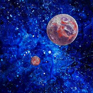 Planet in a Blue Universe