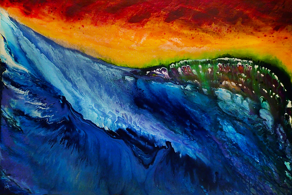 Where Water Meets Sky Print