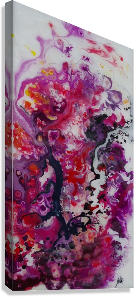 LInes of Separataion Canvas Print