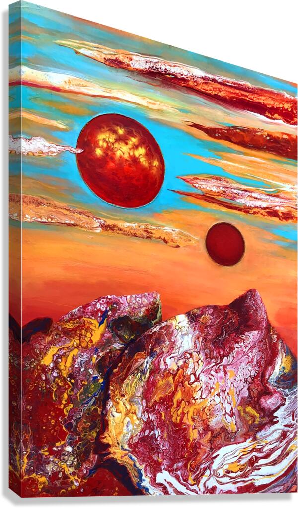 World 21 Canvas Print