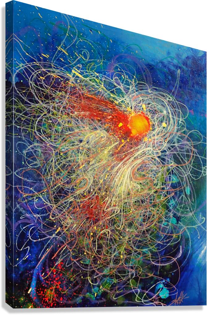 Chaotica Canvas Print