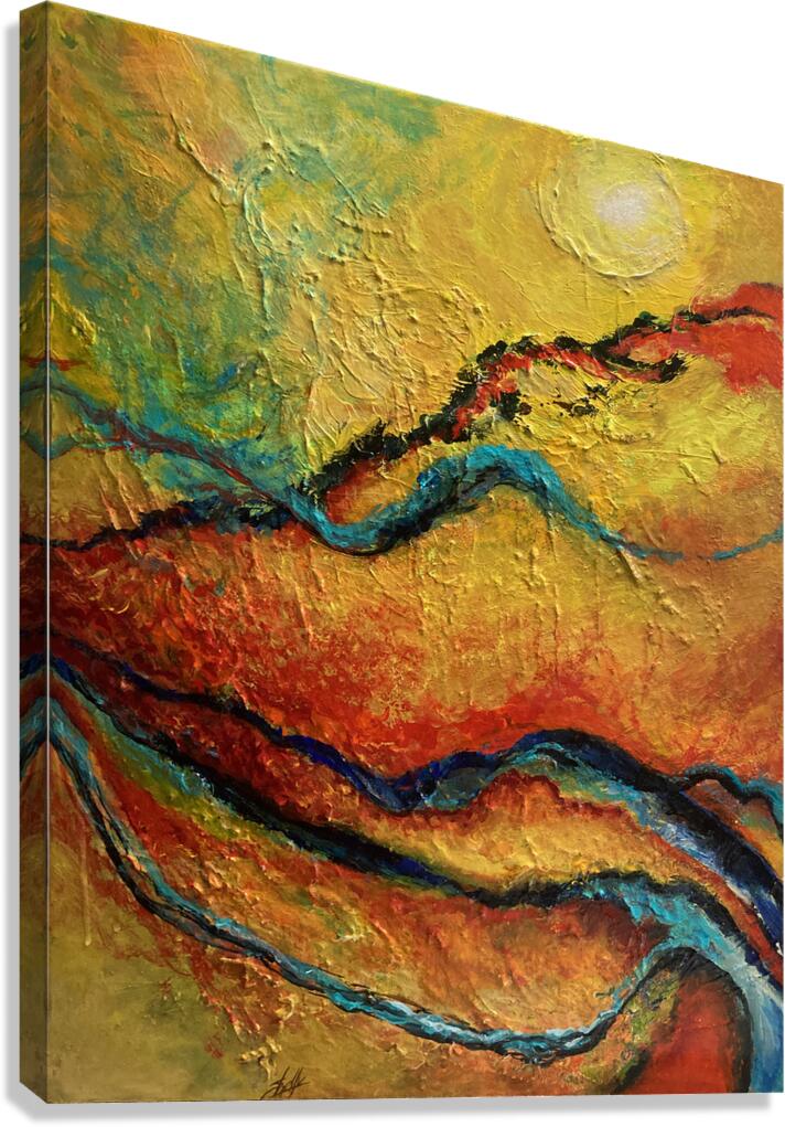 Temporal Rift Canvas Print