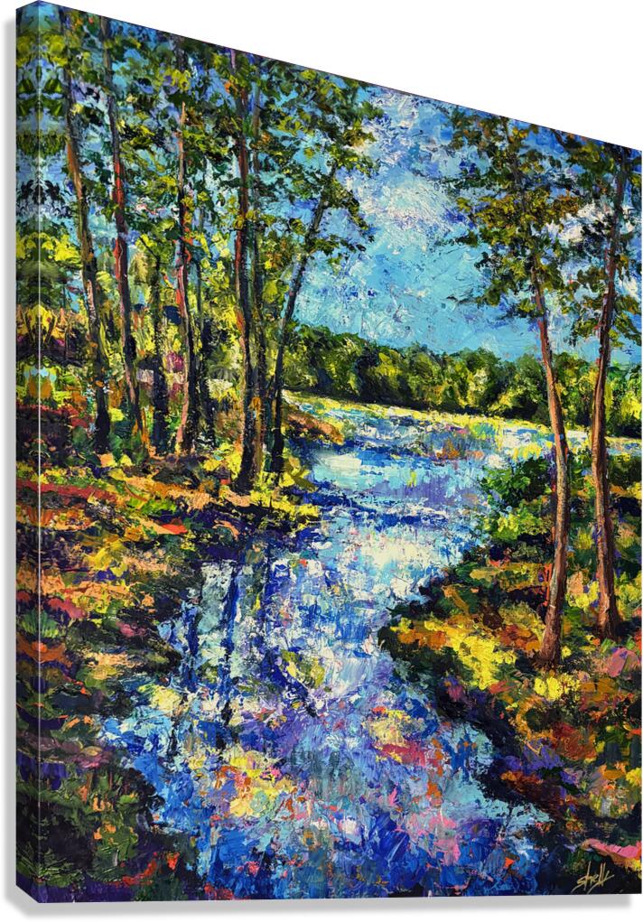 Near Hard Labor Creek Canvas Print