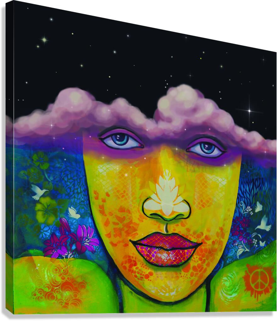 OptimismThroughPeace.FINAL2 Canvas Print