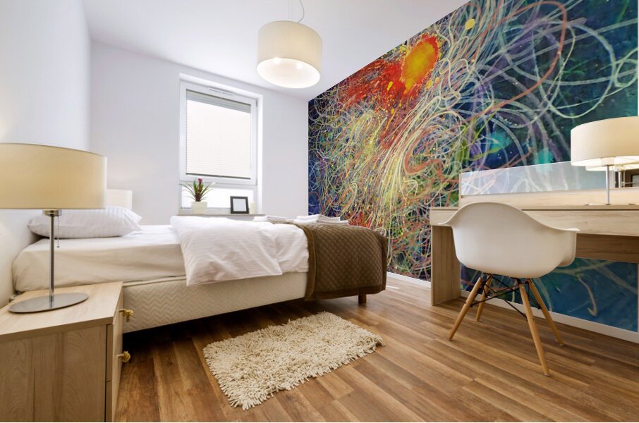 Chaotica Mural print