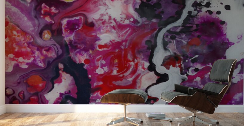 LInes of Separataion Wall Murals