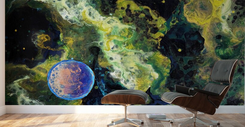 Dark Matter Clouds Wall Murals