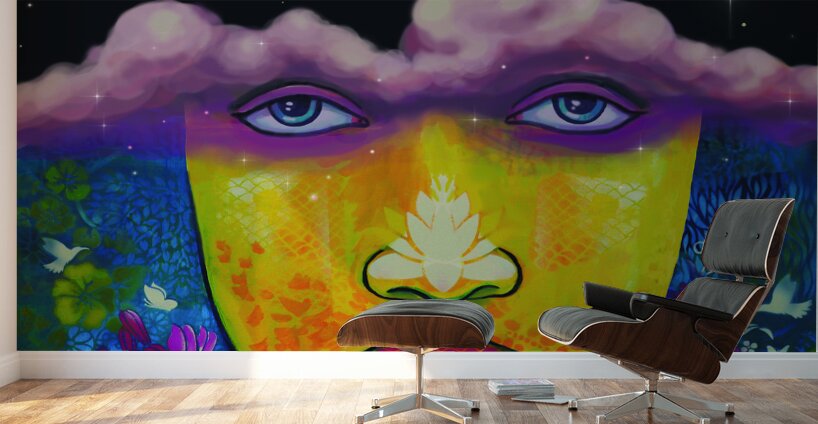 OptimismThroughPeace.FINAL2 Wall Murals