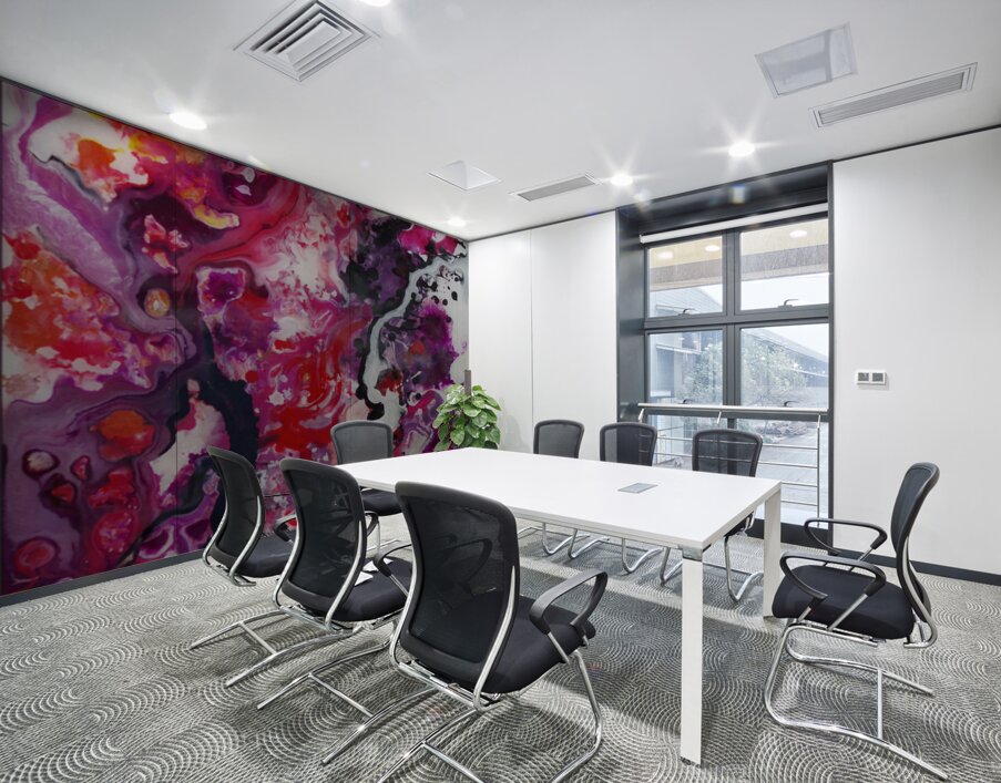 LInes of Separataion Wall Printing