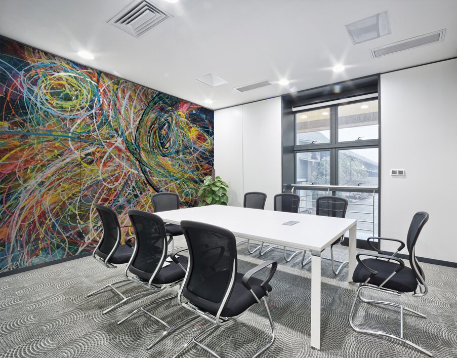 Meteor Trails Wall Printing