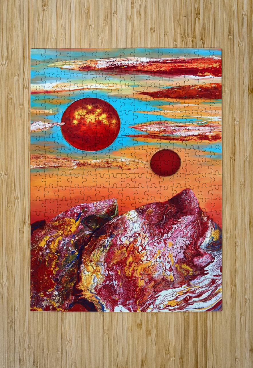 World 21 Shelly Leit Puzzle printing