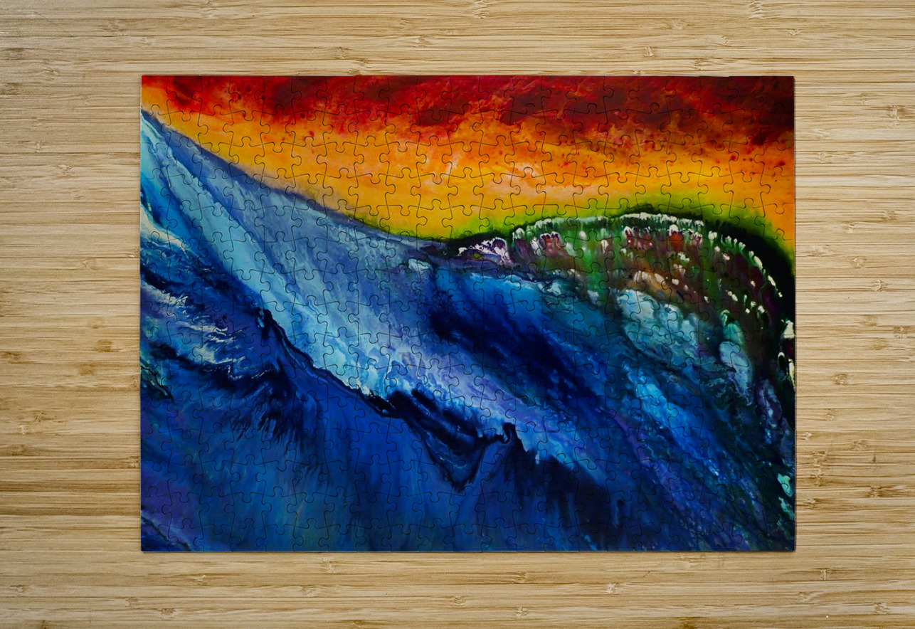 Where Water Meets Sky Shelly Leit Puzzle printing